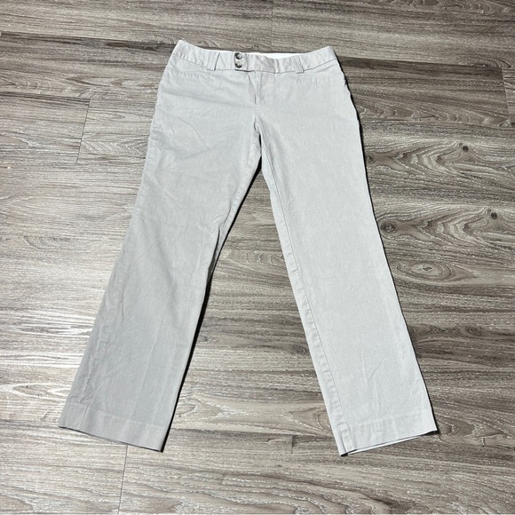 Banana Republic Martin Petite Size 8 Women Gray Pants - Picture 2 of 7
